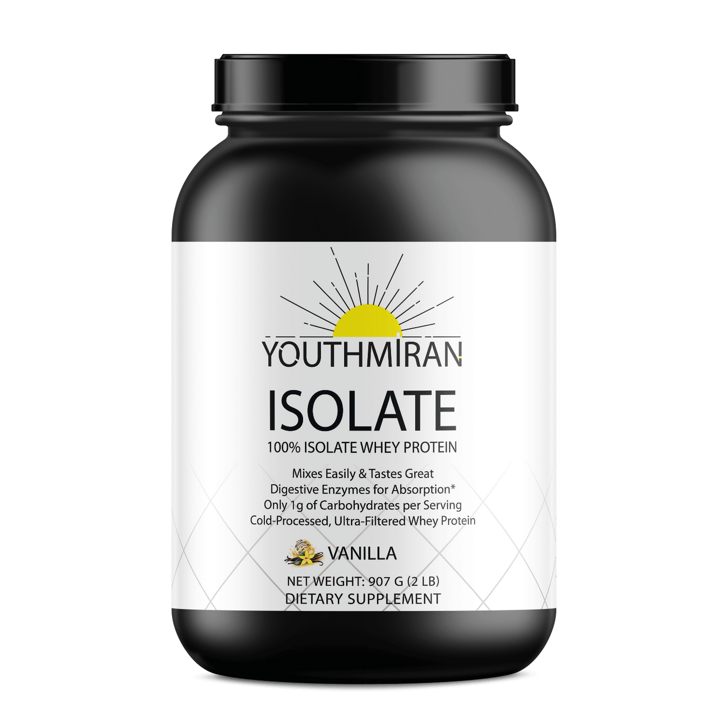 2lb 100% Whey Isolate Vanilla