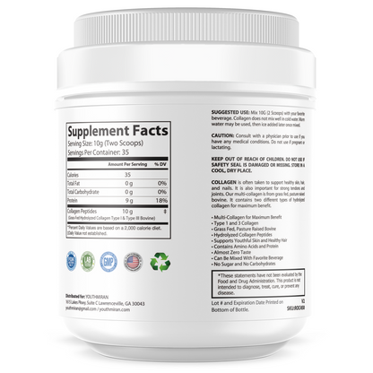 Collagen Type 1 & 3 Grass Fed 350g