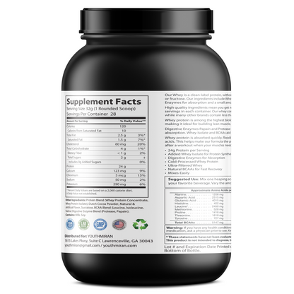 Whey Protein 2LB Chocolate